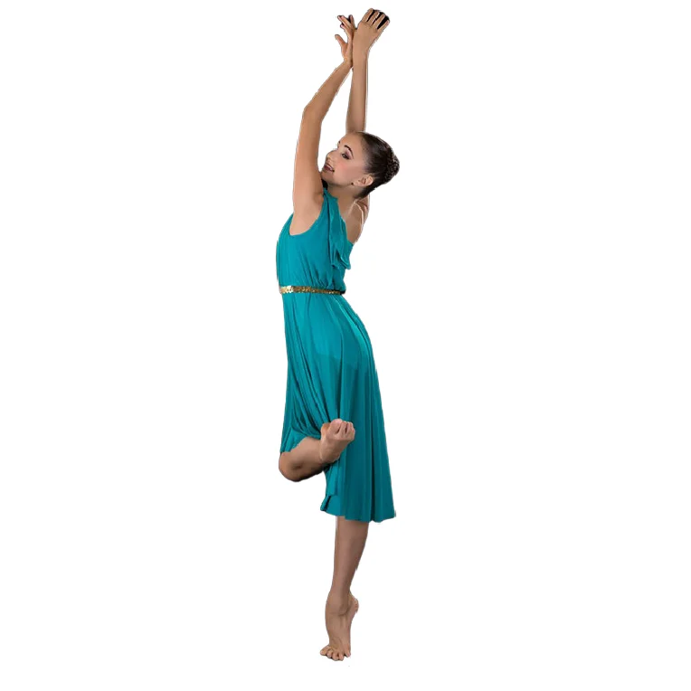 Polished Plum Lyrical Dress Grecian Style Dance Costumes