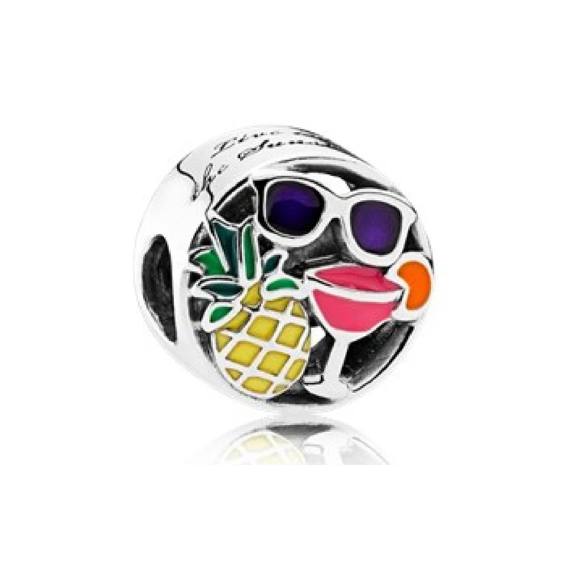 
925 sterling silver star charm for pandoras bracelet women jewelry 