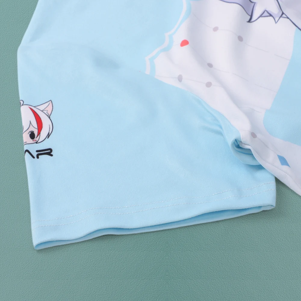 Sublimation anime unisex tshirt Dress Mesh Latest Design Factory Price Unisex Casual oem tshirt custom tshirt print