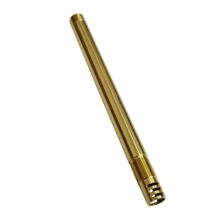 Custom Design Gold PVD Plating OEM Stainless Steel Pipe Precision CNC Machining Lathe Turning Hookah Shisha Part