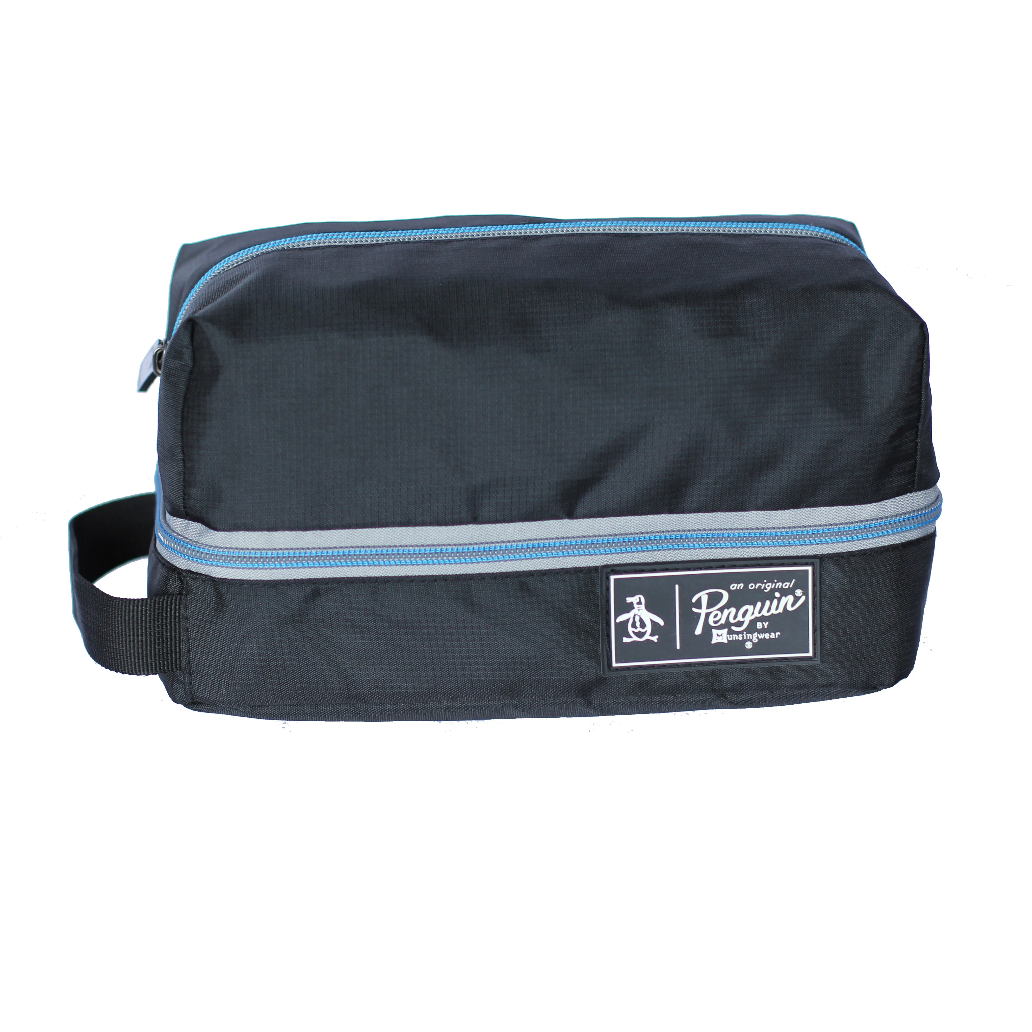 Travelling Club Team Soccer Football Sport Man Penguin Wash Bag with Handle Cosmetic Bag toiletry bag