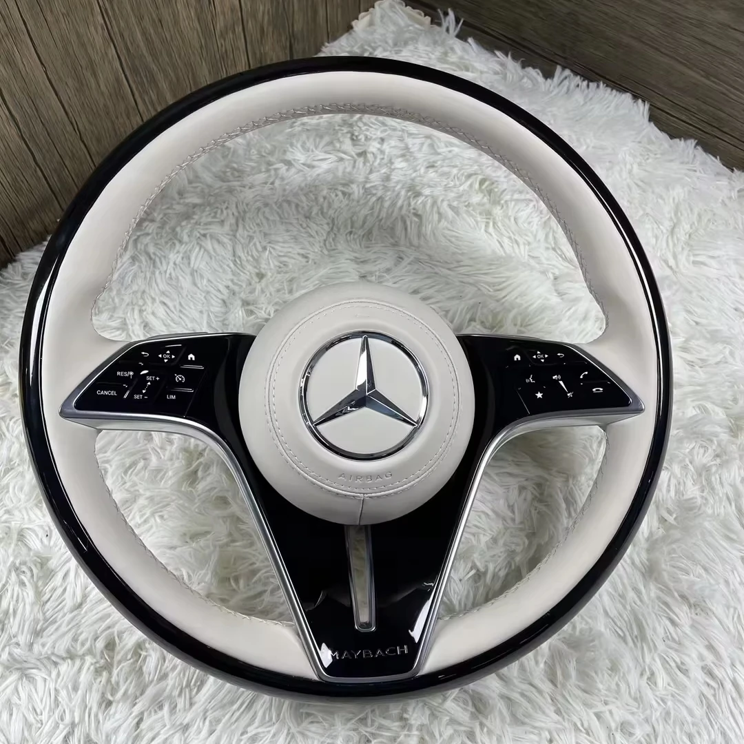 Steering Wheel For Mercedes Benz AMG steering wheel C CLASS W204 C63 W212 W218 W207 W172 S Carbon Fiber Steering Wheel