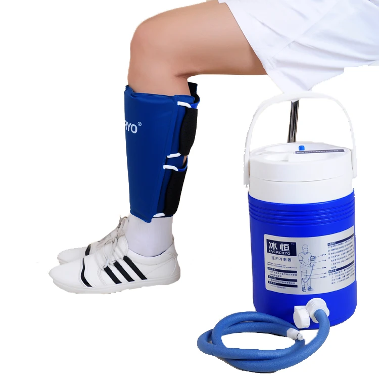 Wholesale Cryo therapy machine aircast cryo cuff cold therapy knee solution knee physical system with knee cuff
