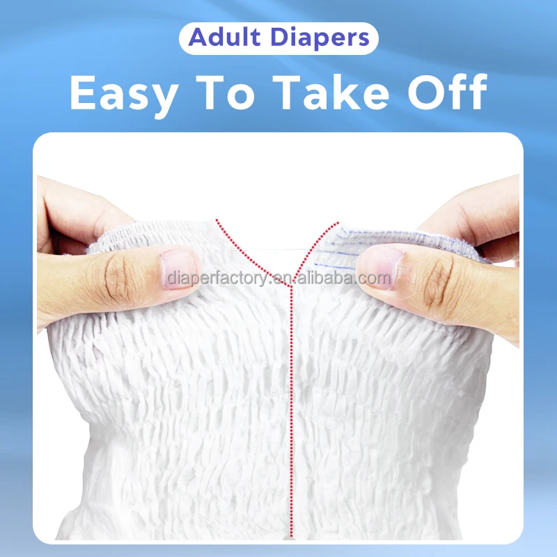 Custom Brand Disposable Adult Incontinence Diaper Pull it Up Panty Nappy Training Pant