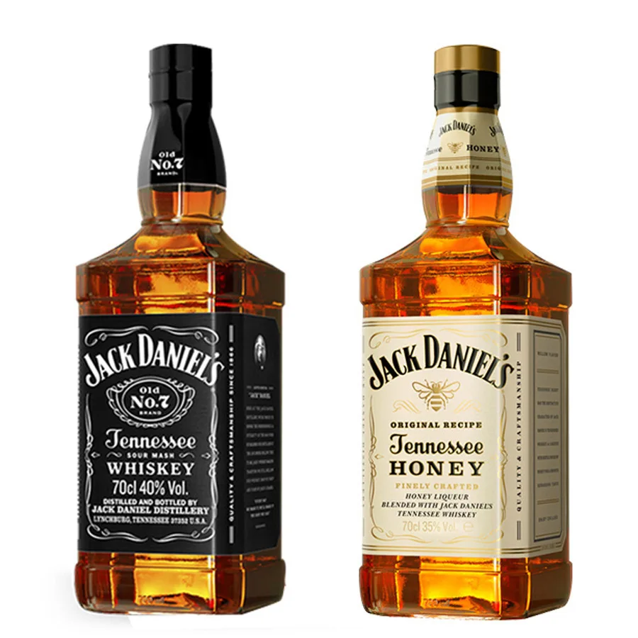 Manufacturers Empty Wine Bottle Glass  50ml  700ml Jack Daniels Whiskey Bottle