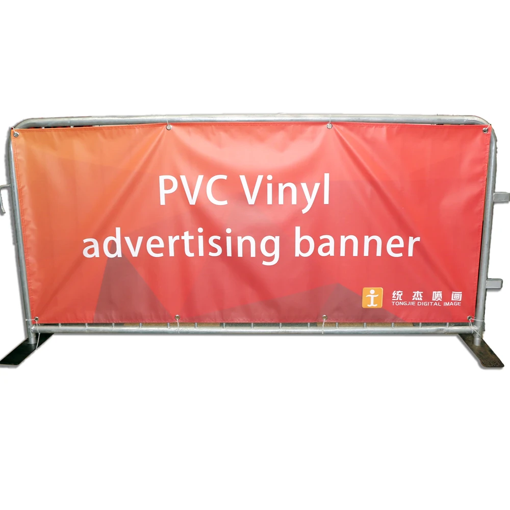 Customized Printing  OutdoorAdvertising Display PVC Vinyl  barrier Banner For sporting events