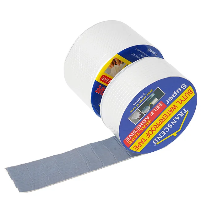 Butyl Rubber Sealing Tape Self-Adhesive Asphalt Tape Aluminum Foil Rubber Tape WATERPROOF ADHESIVE BUTYL