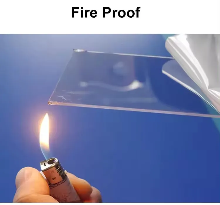 Anti glare corrugated polycarbonate plastic roofing sheet for Bus Shelters (UV Version)