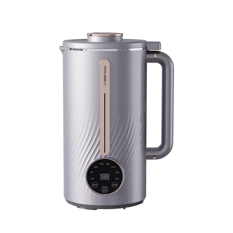 Professional Home Use Electric Soybean and Nut Oats Soy Soup Maker Almond Milk Machine for Hotel and Household Use