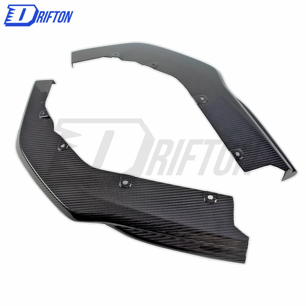 MT Style Dry Carbon Fiber Rear Splitter For BMW G82 M4 G80 M3