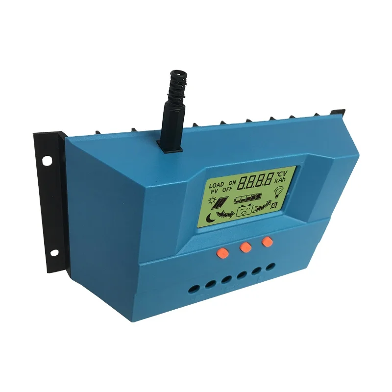Новый стиль 12V24V48V управление лестницей функция освещения Солнечная Панель Контроллер заряда