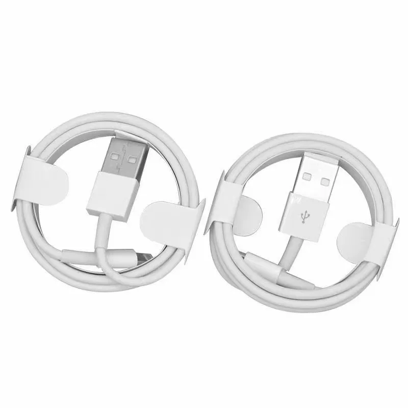 Original Factory Foxconn E75 Chip Phone Data Cord Fast Chargers 8 Pin Usb Charging Cable for iPhone