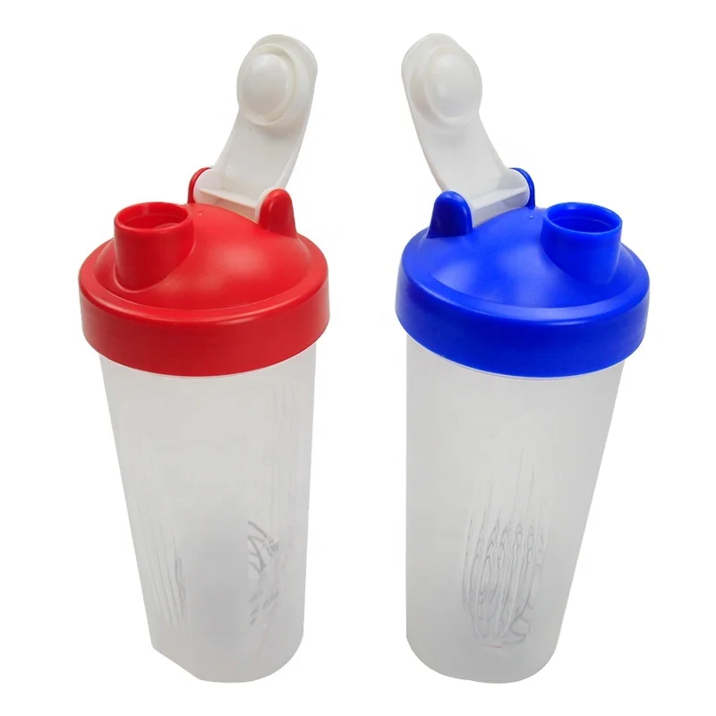 fitness water bottle protein shaker bottle with mixer ball