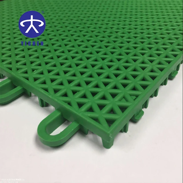 
High Quality Easy Assembled PP Sports Floor Interlocking Floor for Outdoor Basketball Court 