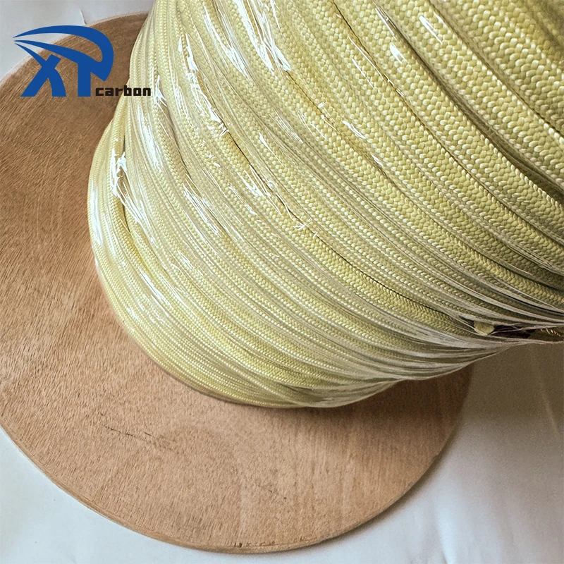 Manufacturer Custom Aramid Kevlars Rope 1-30 mm High Strength Industrial Fireproof Flame retardant Aramid Rope