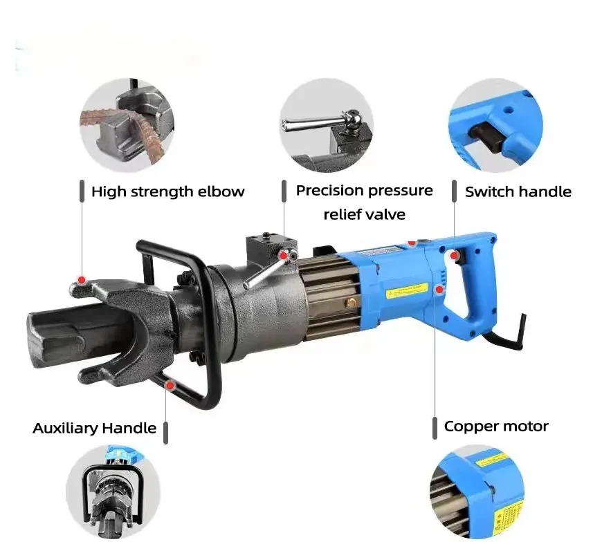 high quality Portable bending machine Portable hydraulic bending machine Steel bending machine for construction