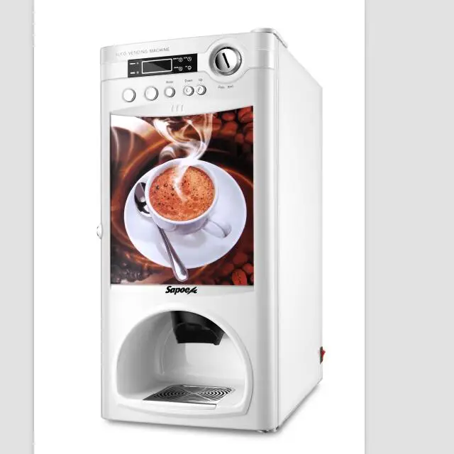commercial coin operated coffee vending machine for cinema