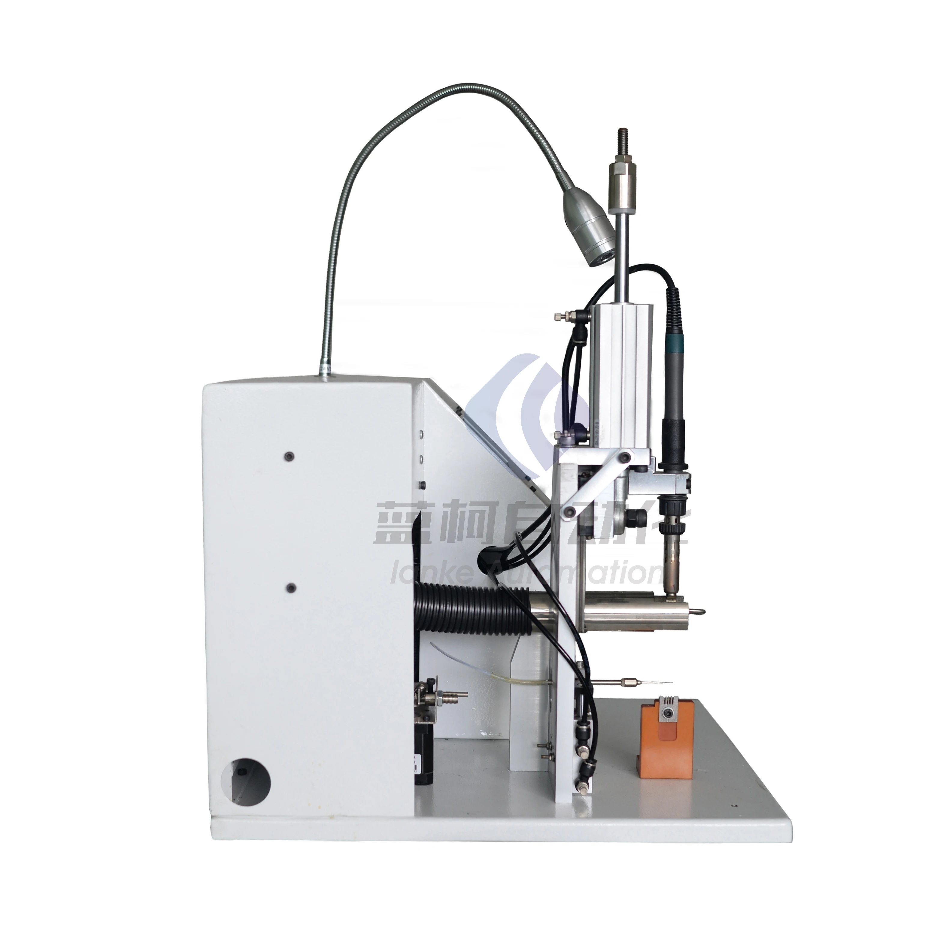 Semi automatic pcb usb wire soldering machine