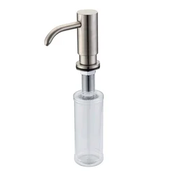 High Quality kitchen sink liquid soap dispenser 320ml brass pump Hand Soap Dispenser