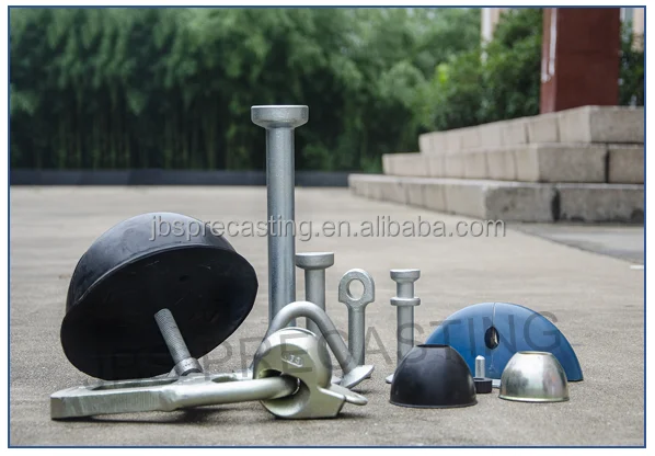 China Manufacturer lifting concrete eye anchor double head rubber recess former