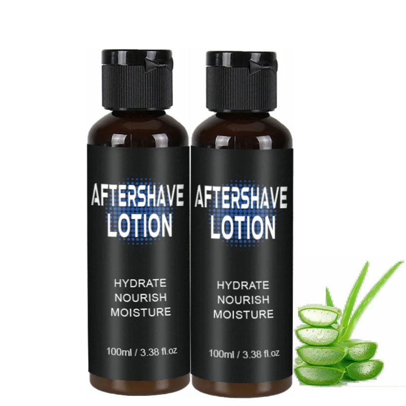 Mens Beard Care After Shave Soften Skin Moisturize Aloe Vera Aftershave After Shaving Lotion For Men