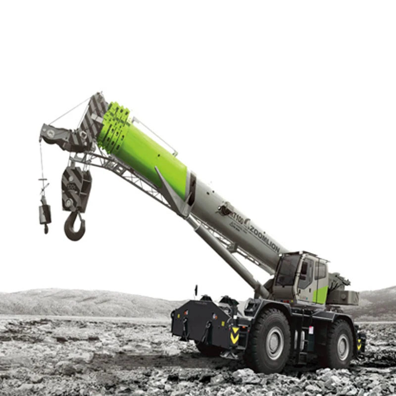 Four wheel drive zoomlion rt75 75 tons rough terrain crane for sale best price