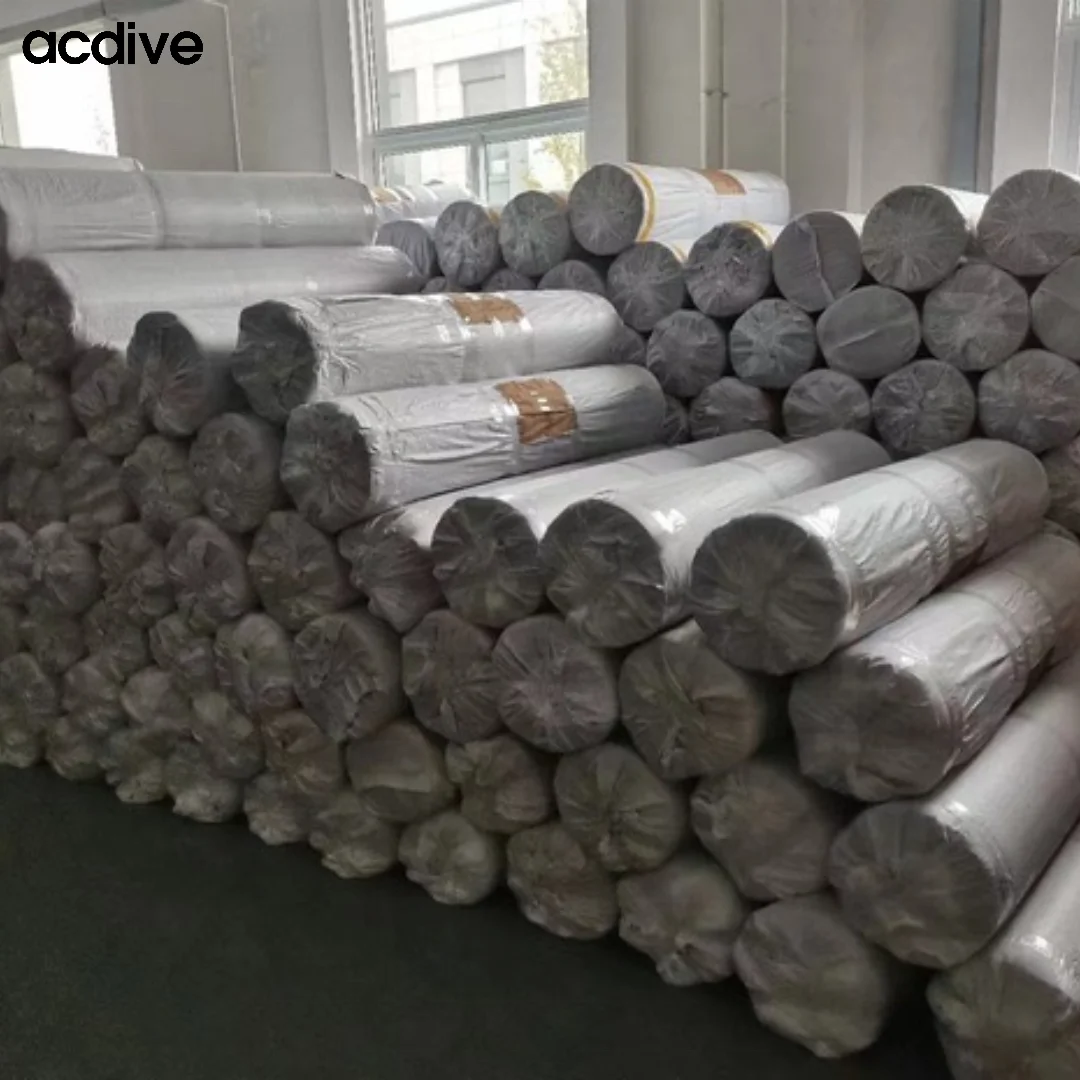 Acdive High Quality Customized Colors Thickness Sizes Hardness 3mm Cr Neoprene with Nylon Cloth Roll Sheet