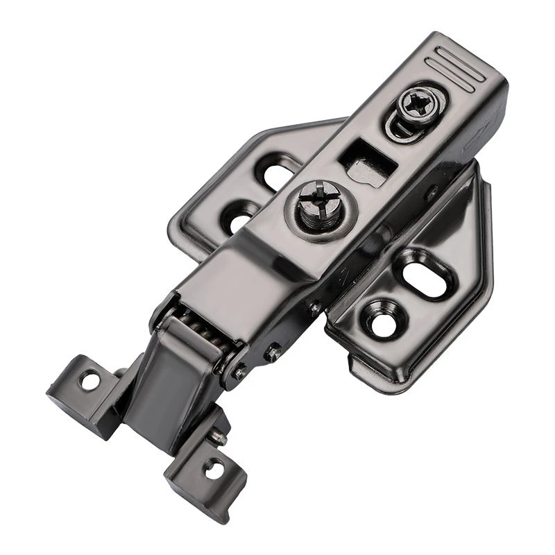 Concealed Soft Close Glass Door Hinge Wardrobe Cabinet Door Hinges Silence Aluminum Frame Door Hydraulic Hinges
