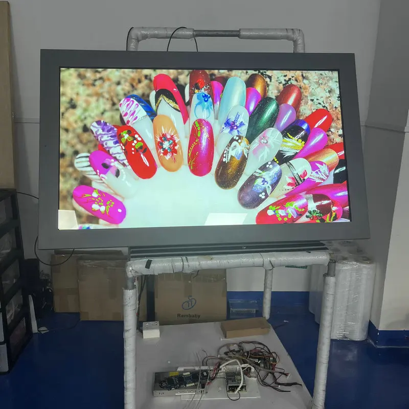 Ультратонкий 49 дюймов 1080P TFT ЖК-дисплей горизонтальный вертикальный экран наружный IP55 рекламный дисплей 3000NIT Digital Signage и дисплей