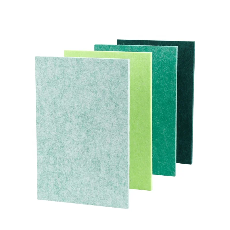 Factory Supply Sound Absorbing Acoustic Panel Polyester Fiber Acoustic Wall Panel Soundproof Panel