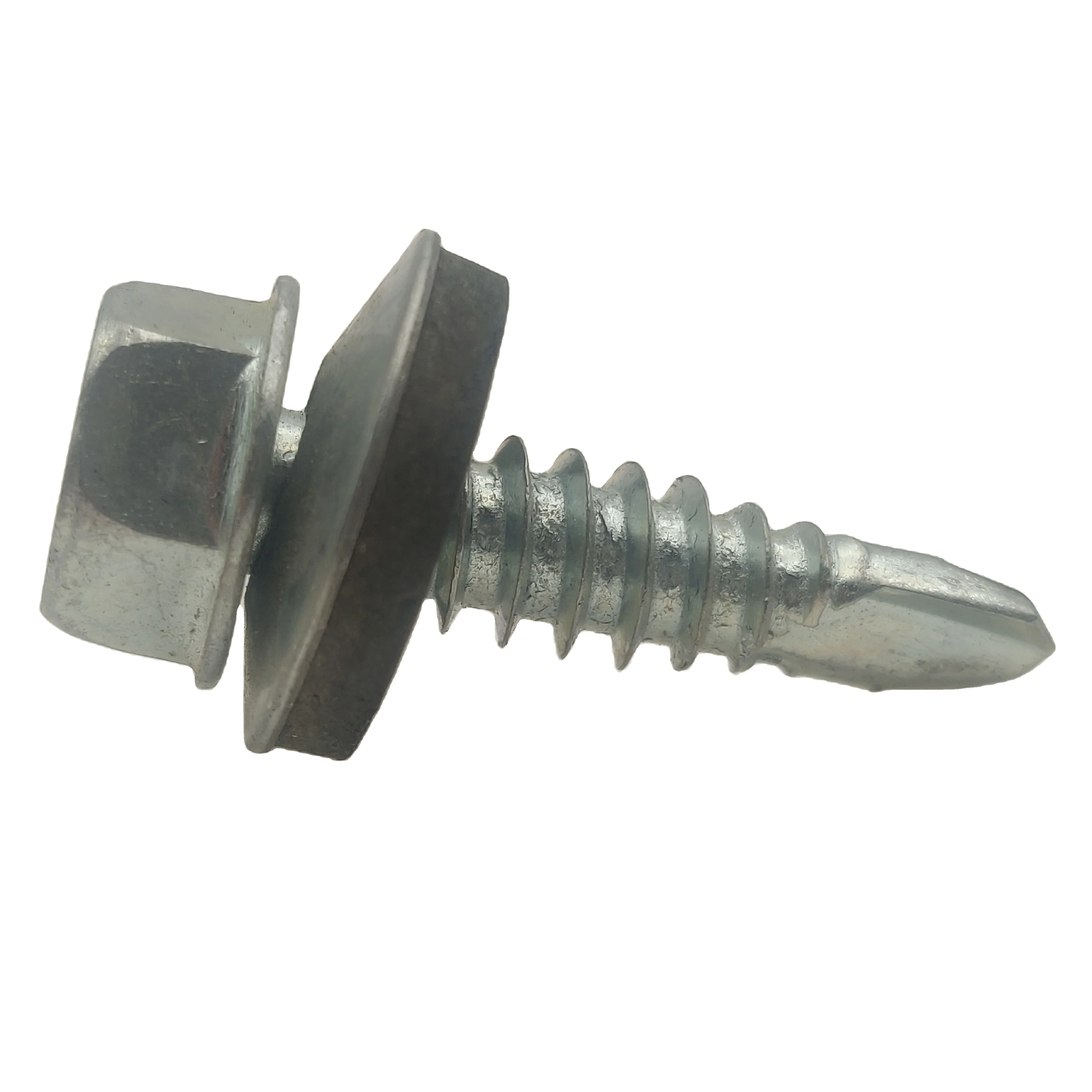 Customizable Sizes M14 M20 M18 M22 ISO Standards Plain Surface Treatment Lengths 10mm 9mm 12mm Hexagonal Drill Screws