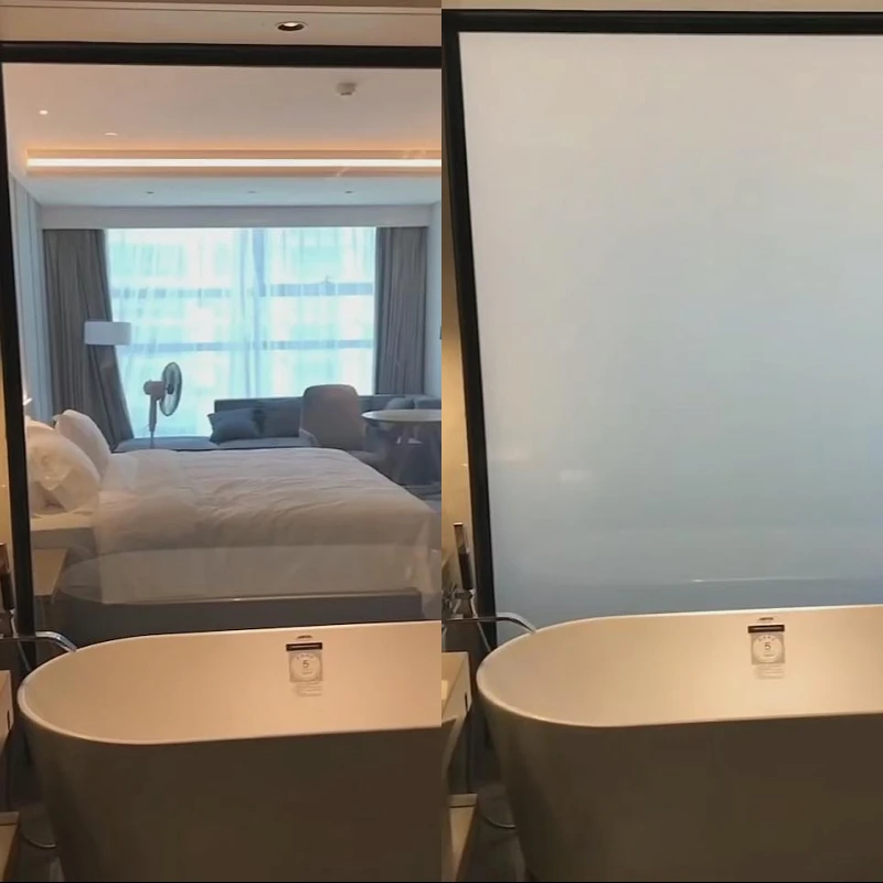 Privicy Magic switchable elctronic Glass Smart film for glass