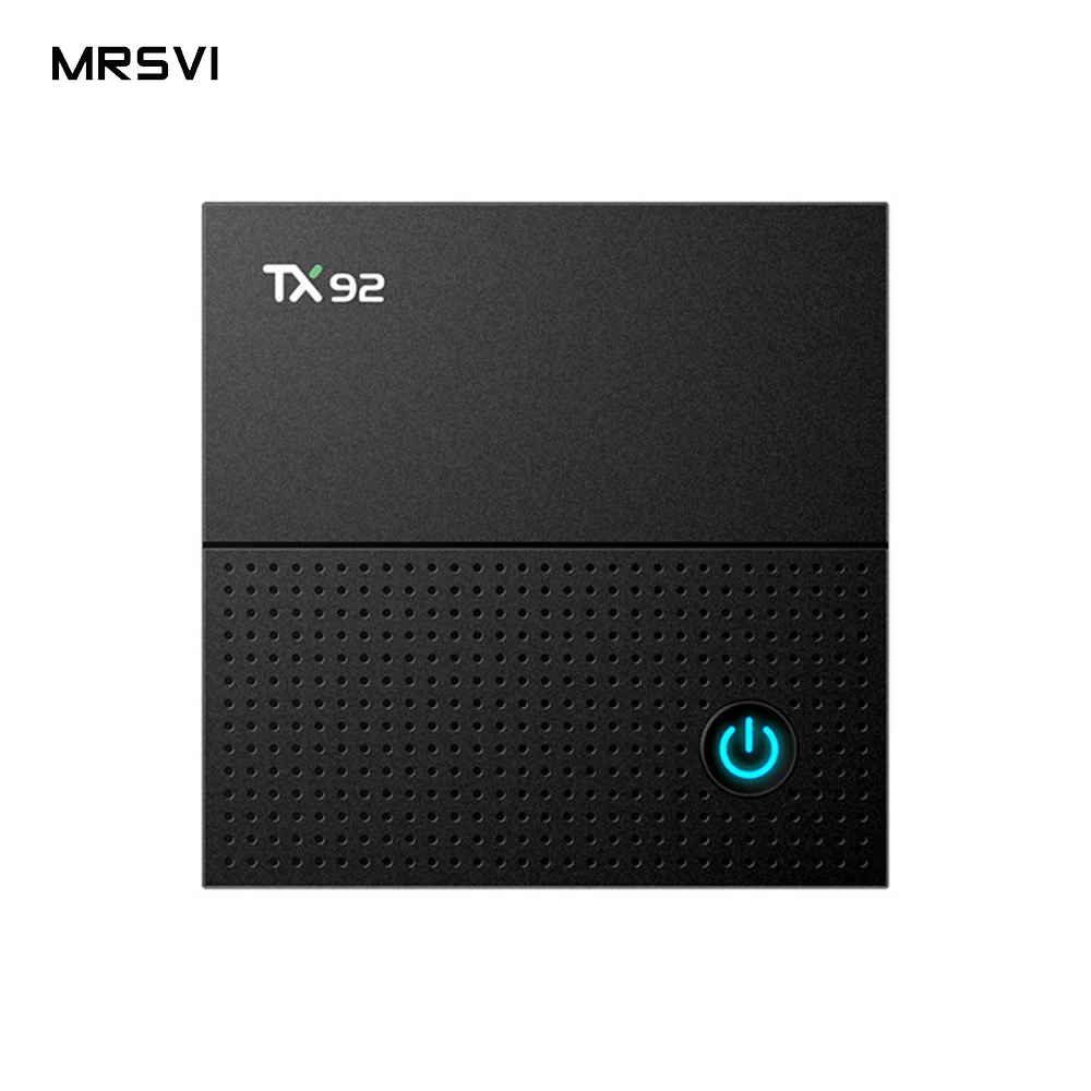 Новый стиль tx92 Amlogic S912 BT4.1 2,4G/5G двухдиапазонный wifi 3 Гб RAM 32 Гб ROM Android TV Box 4K