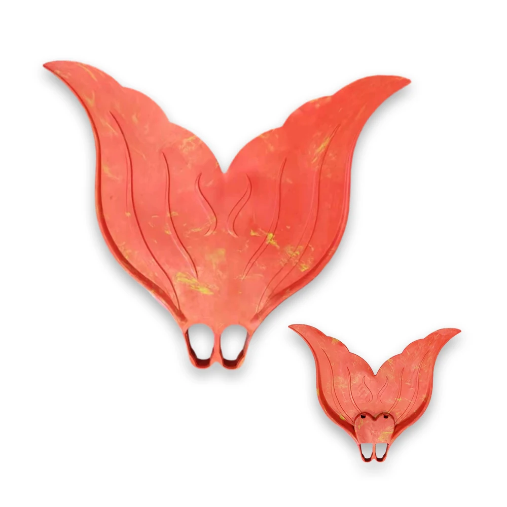 Cute design mermaid mono fins wholesale rubber mermaid fins outdoor swimming comfortable diving monofin for kids training