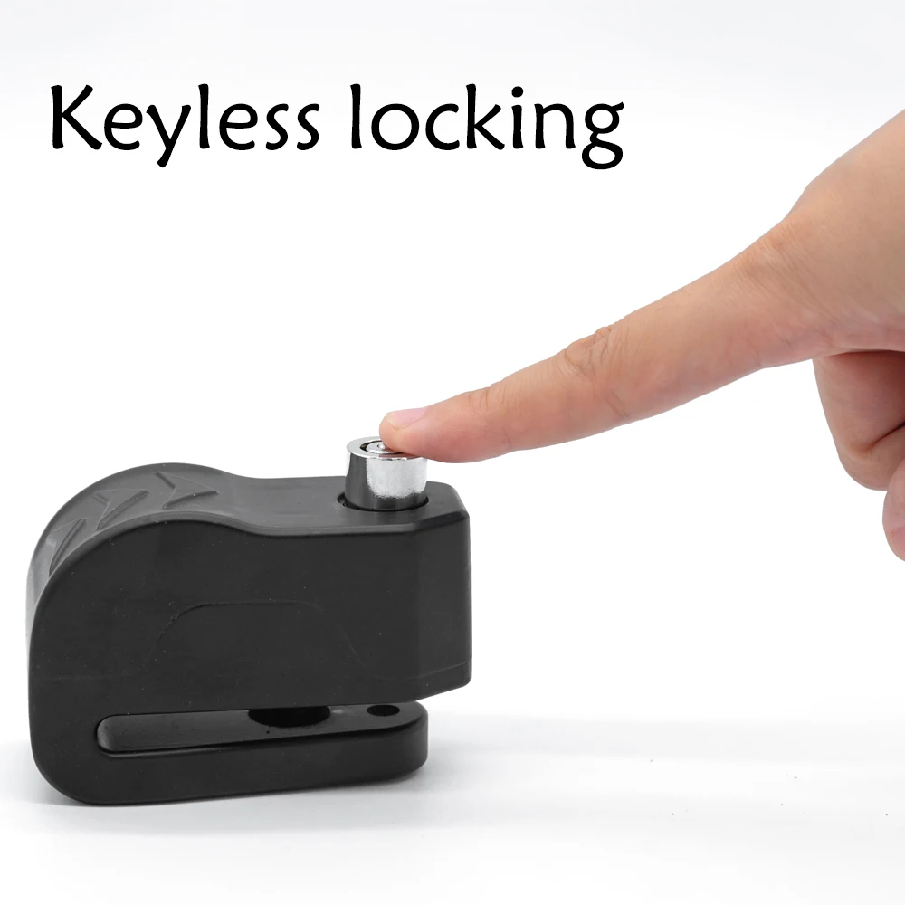 UMEDO Motorcycle Disc break Lock Alarm Disc Lock Electric Scooter Spare Parts  Alarm Lock 120db Loud