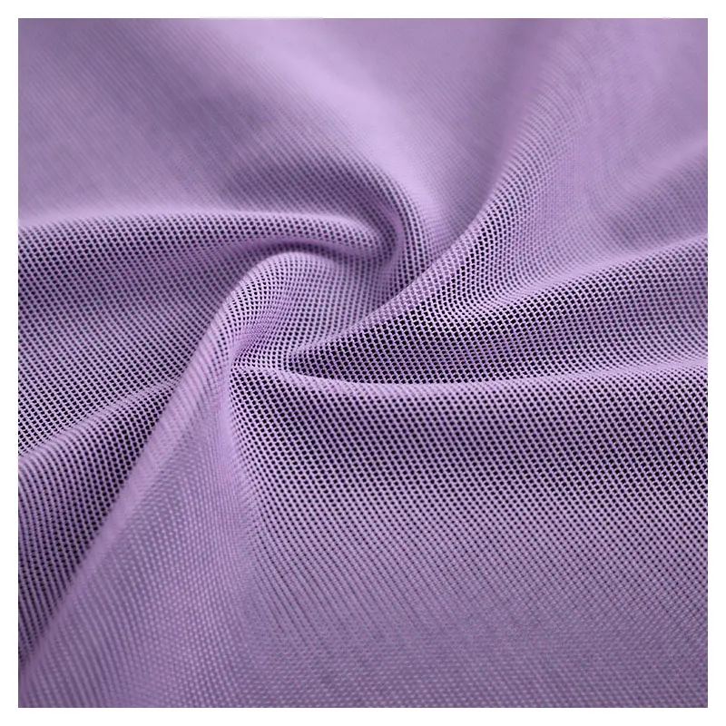 4.2Proffesion High Density Fine Holes Tulle Bolt Mesh Polyester Spandex Fabric For Shorts