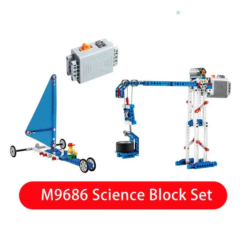 9686 Robots toys Technology MOC Parts Educational school students Learning Building Blocks power function Set for kids