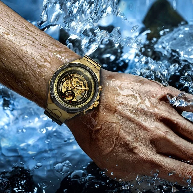 Winner TM432 Luxury Montre Homme Forsining Mens Mechanical Automatic Watch