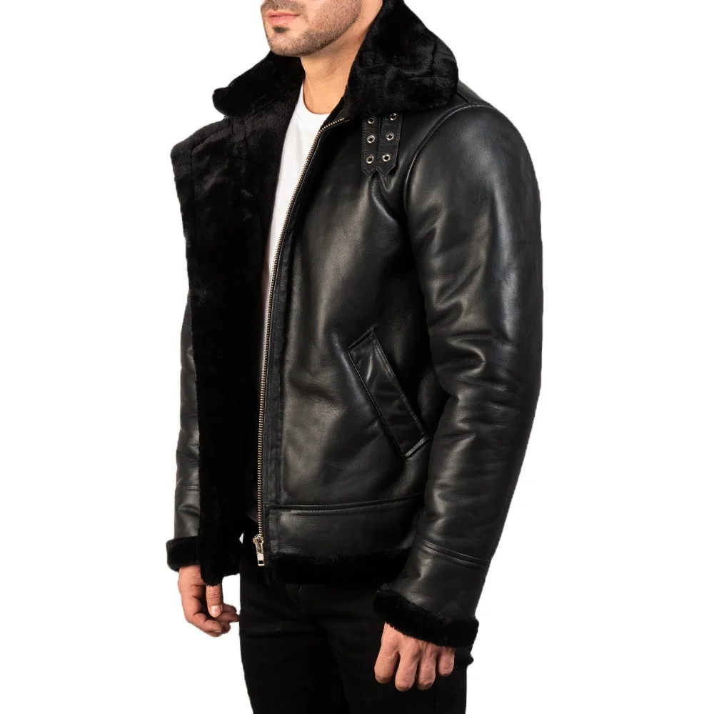 
motorcycle jaket men leather jacket men black 