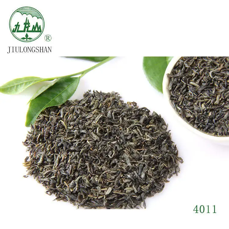 Tee Verde Chun Mee Органическая Сертификация Chunmee Зеленый Чай 4011