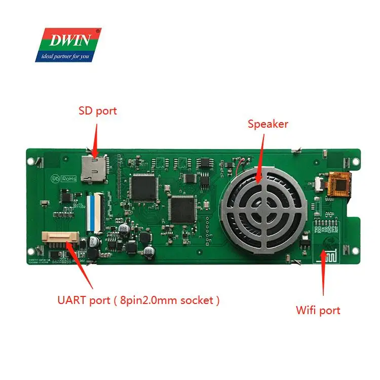  Коммерческий экран DWIN HMI Smart Tft LCD модуль DMG12480C068_03W 6 8 дюймов сенсорный дисплей 1280*480 бар