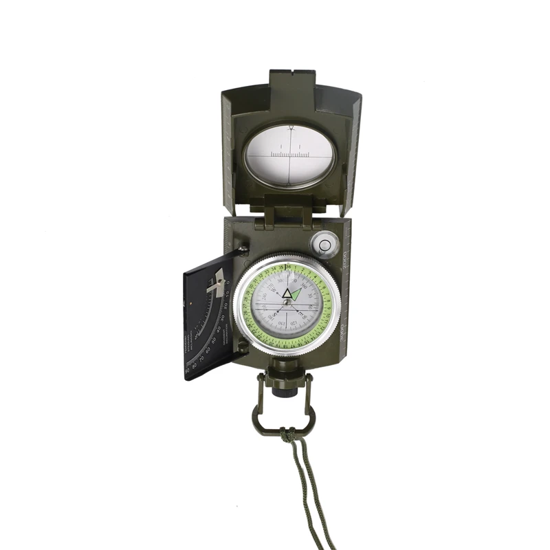 Highly Accurate Multifunction Compass North Pointer Outdoor Waterproof Multifunction Compass with Inclinometer