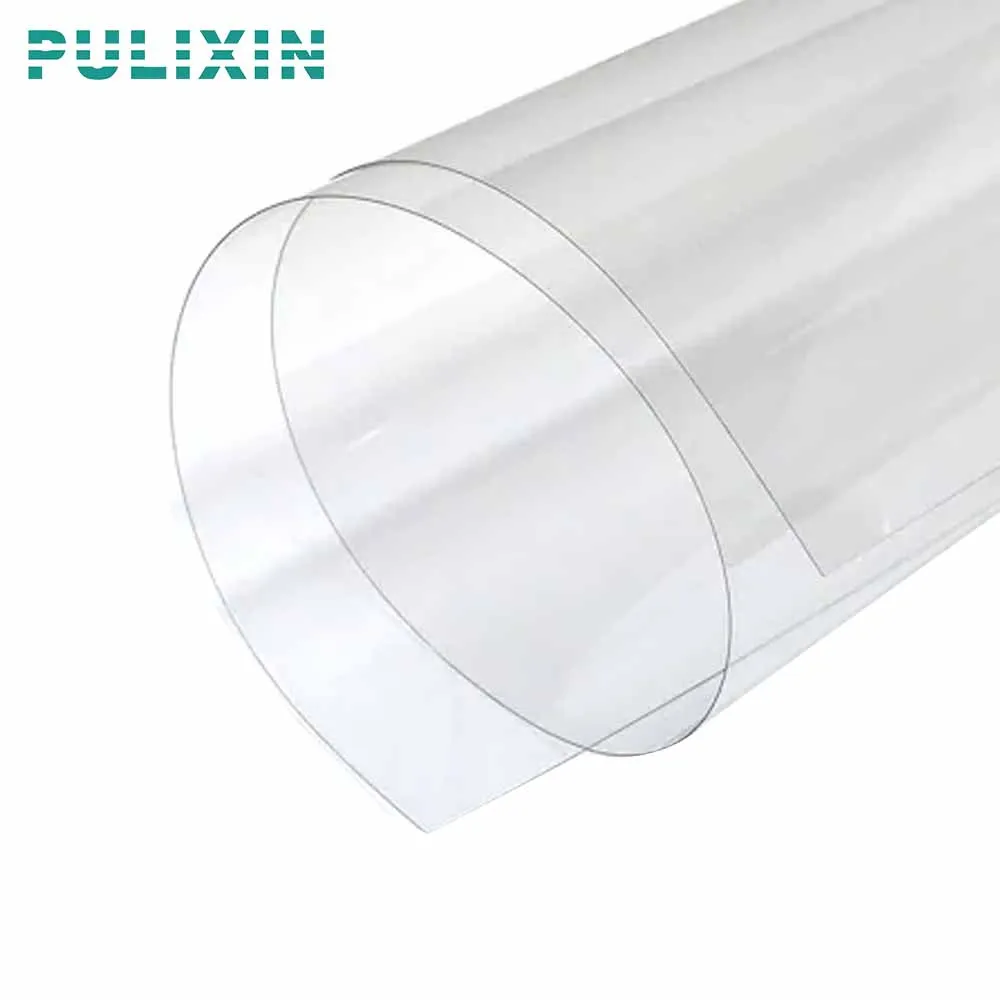 250 Micron Thin Transparent Clear Rigid Plastic APET Sheets And Rolls