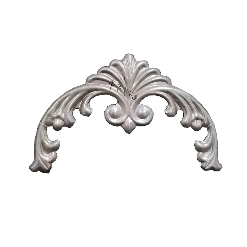 Garden gate accessories parts Cast steel flowers Wrought iron stamping