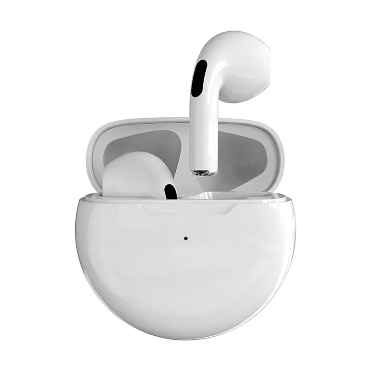 Wholesale PRO6 headset earbuds touch control wireless headphones stereo 5.0 binaural TWS earphones