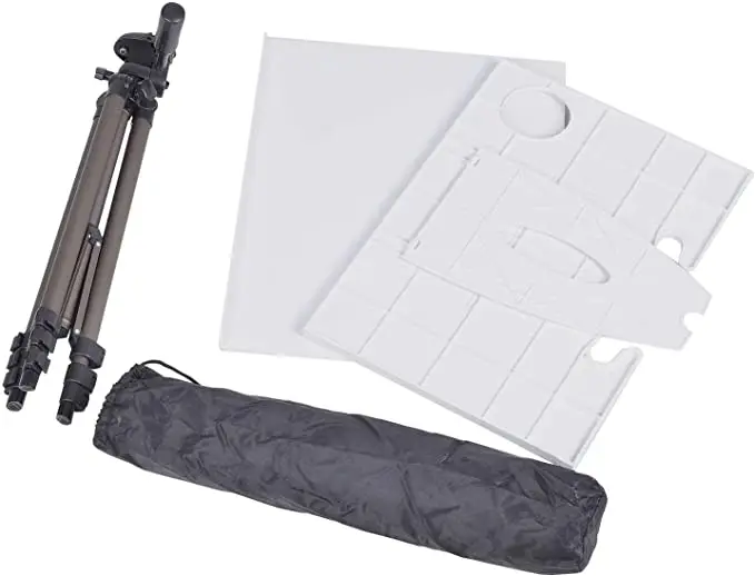MEEDEN Artist Watercolor Field Easel Portable Easel, Lightweight Field Easel 17 to 65 Inch for Watercolors, Sturdy Tripod