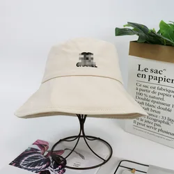 Wholesale100% cotton embroidery fashion bucket hats bulk with logo