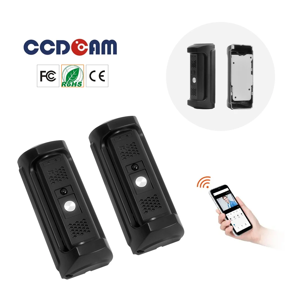 2023 Trending Products New Factory Best Selling Security Doorbells Smart Door bell Camera  for Sony Starvis 1080P Sip Doorbell