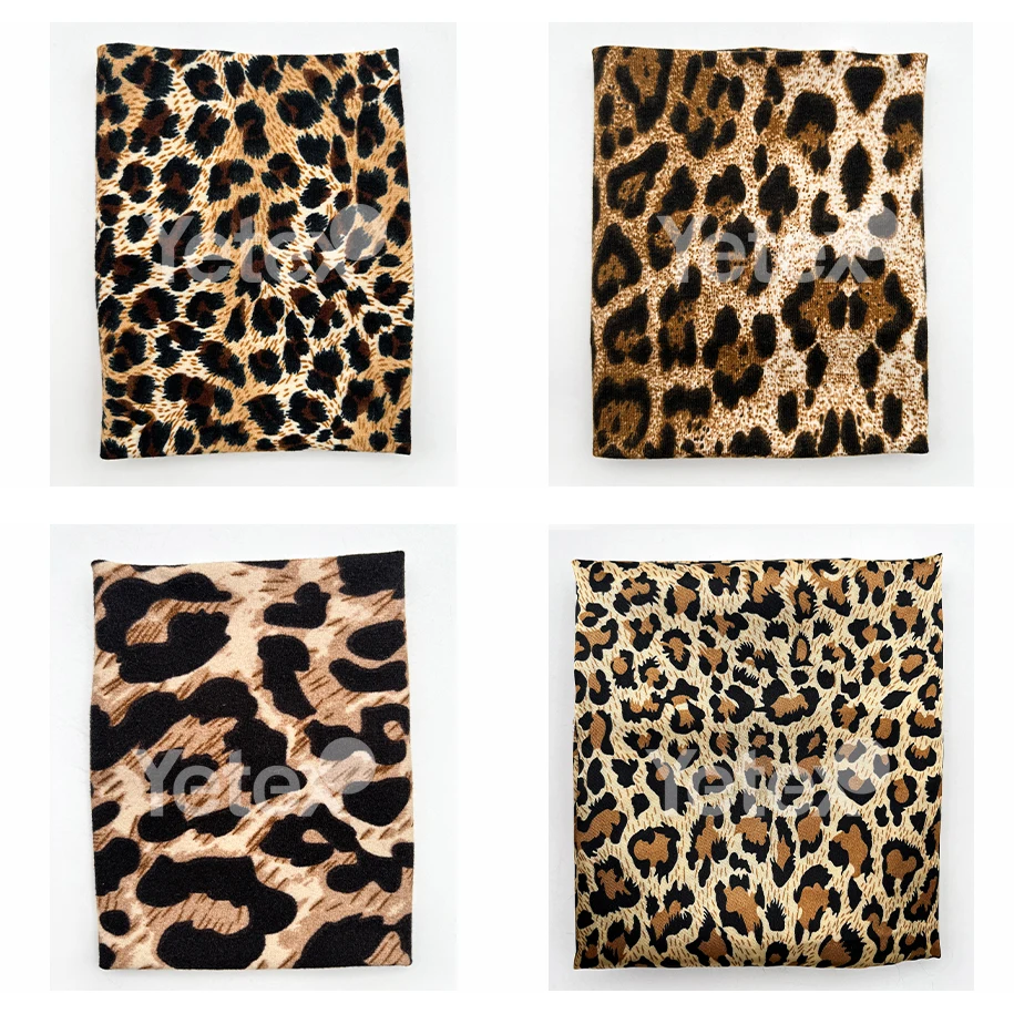 Wholesale  Woven Plain Rayon Animal Motif Viscous 100% Viscose Animal Printed Rayon Challis Fabric