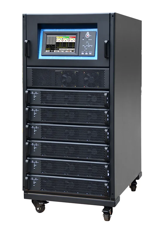 High Quality 3 Phase Modular UPS 10-500kVA Online UPS 380V/400V/415V Hot Swappable Power Module